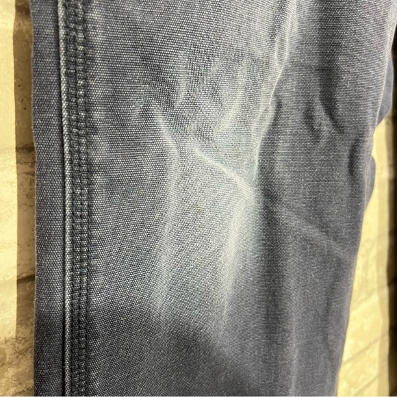 Carhartt Welding Cat2 2112 Men's 36x32 Work Pants Straight Leg Blue **FLAWED** - Picture 6 of 9